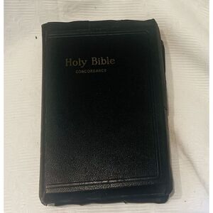 Holy Bible Concordance Red Letter Edition World  Self Pronouncing Edition